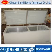 Venda Por Atacado Chest Freezer Congelador Comercial Top Two Door Chest Freezer